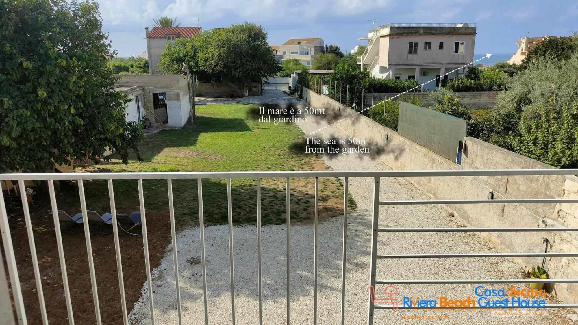 דונלוקאטה Casa Sicilia - Riviera Sicily Beach Guest House מראה חיצוני תמונה